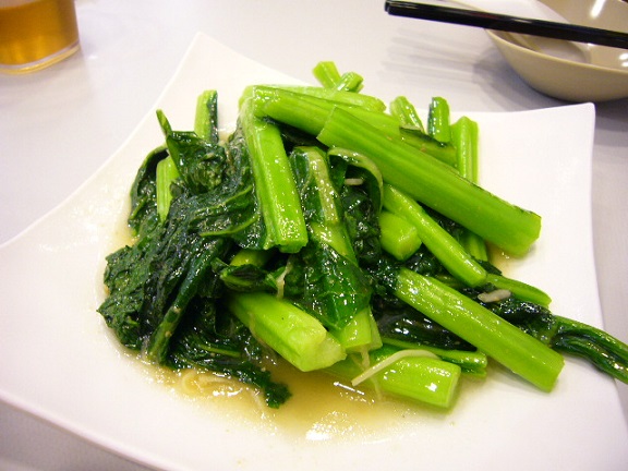 P1130062 深井陳記燒鵝茶餐廳 旺角 菜.jpg